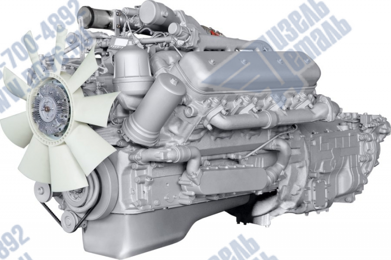 Картинка для Двигатель ЯМЗ 7511 без КП со сцеплением 10 комплектации