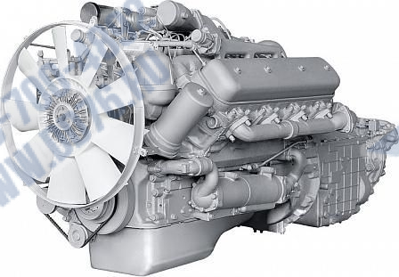 6581.1000016-04 Двигатель ЯМЗ 6581 с КП 4 комплектации