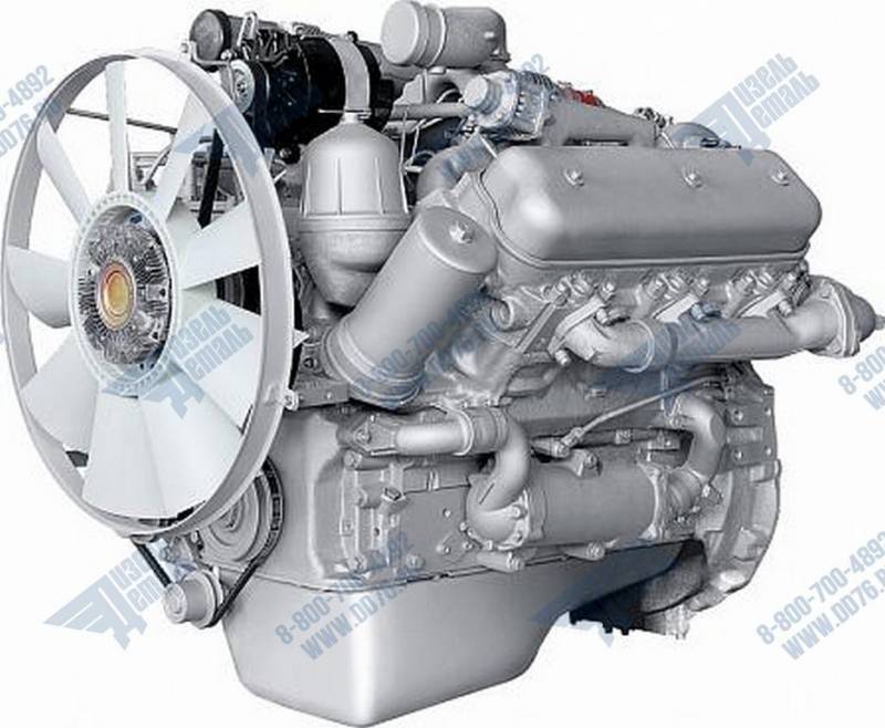 Картинка для Двигатель ЯМЗ 236БЕ2 без КП и сцепления 28 комплектации